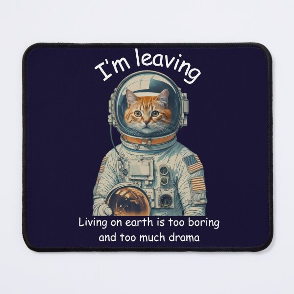 Item preview, Space Cat Traveler  designed and sold by TrendingCloth99.