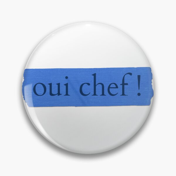 Item preview, Oui Chef designed and sold by The Wayfarers Kitchen.