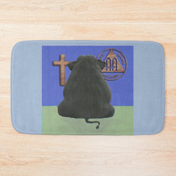 Item preview, ncis,ncis elephant painting,elephant,ncis elephant picture,praise god elephant in the room,ELEPHANT IN THE ROOM PLUS Alcoholics Anonymous Support Symbol  CIRCLE TRIANGLE designed and sold by THE AMERICAN TEEVANGELIST.