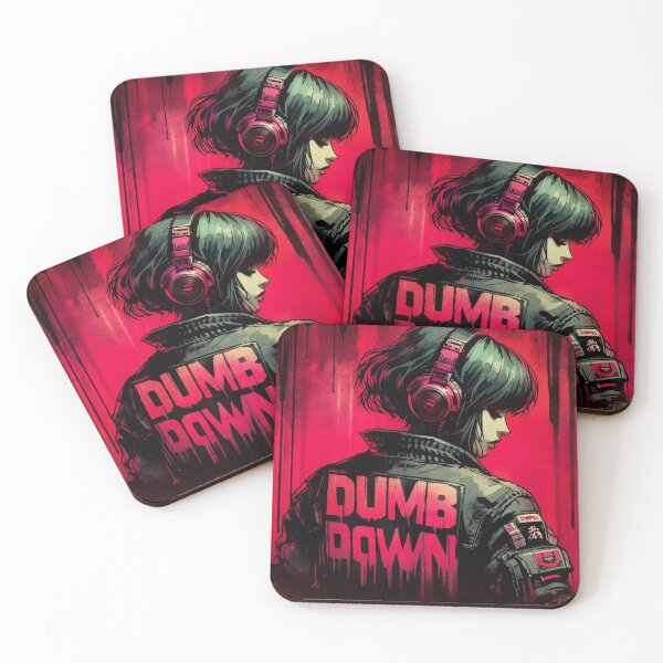 Item preview, Dumb Down Girl [cyberpunk aesthetic] designed and sold by RESToRAPTOR.