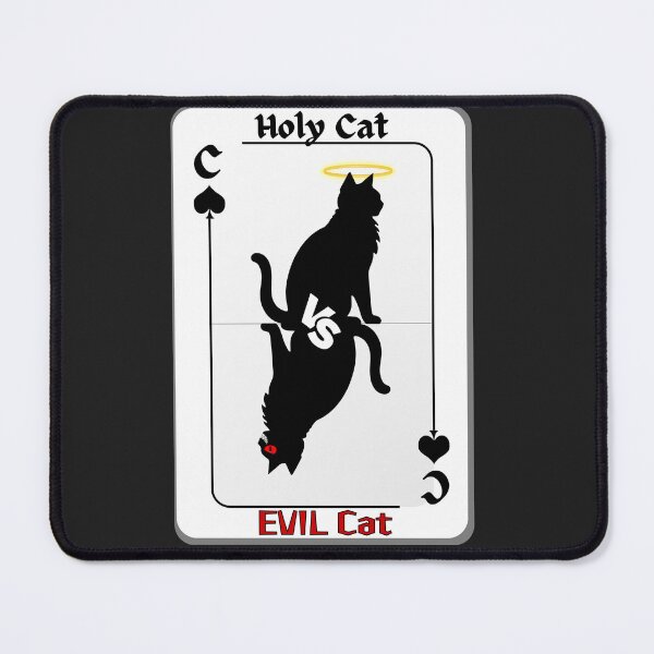 Item preview, Angel/Evil Cat designed and sold by dom-sien-sh.