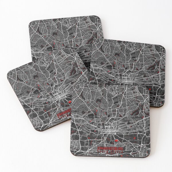 Item preview, Johannesburg City Map of South Africa - Oriental designed and sold by deMAP.