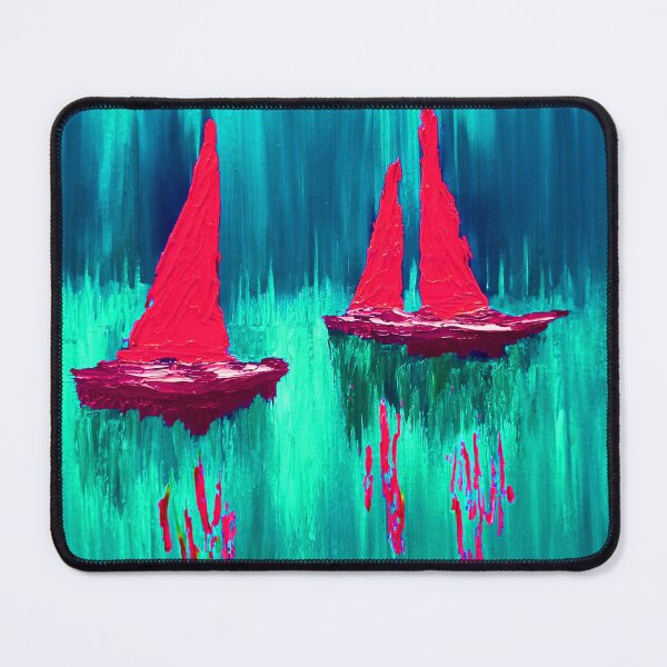 Item preview, Lovely Night Anchor Red-Teal designed and sold by kibazor.