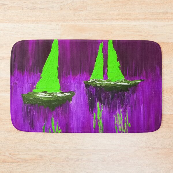 Item preview, Lovely Night Anchor Green-Purple designed and sold by kibazor.