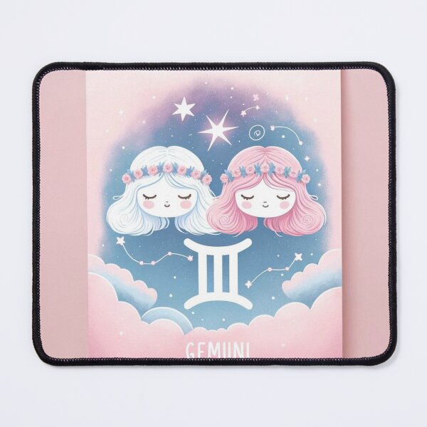Item preview, Gemini: The Playful Air Fairies designed and sold by ZodiBlend.