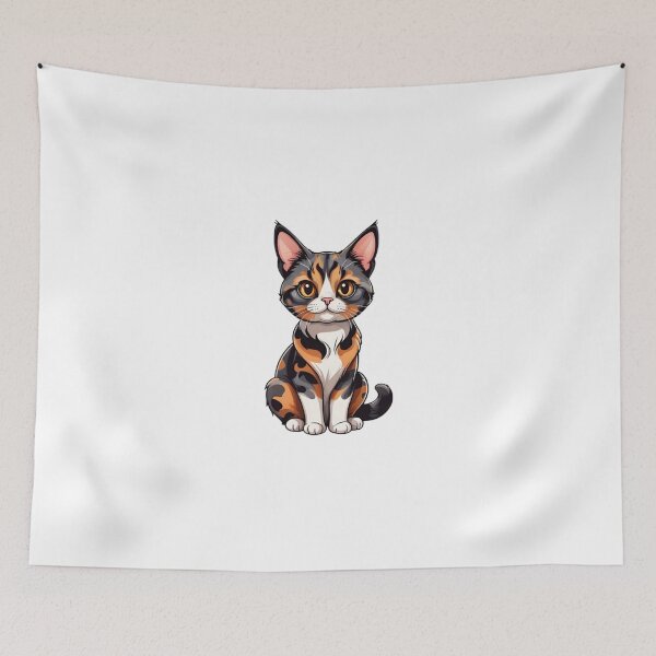 Item preview, Cute cat tortie designed and sold by KorArtStudio.