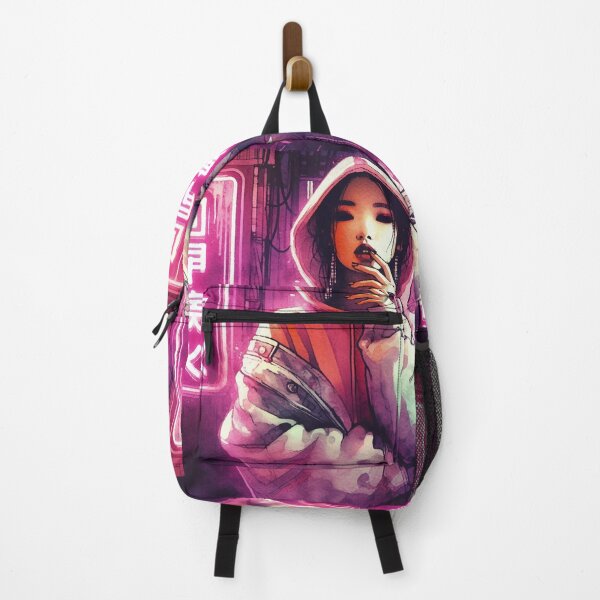 Item preview, Neon Casual Asian Girl [neo noir aesthetic] designed and sold by RESToRAPTOR.