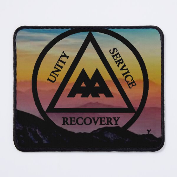 Item preview, Alcoholics Anonymous Support Symbol CIRCLE TRIANGLE designed and sold by THE AMERICAN TEEVANGELIST.