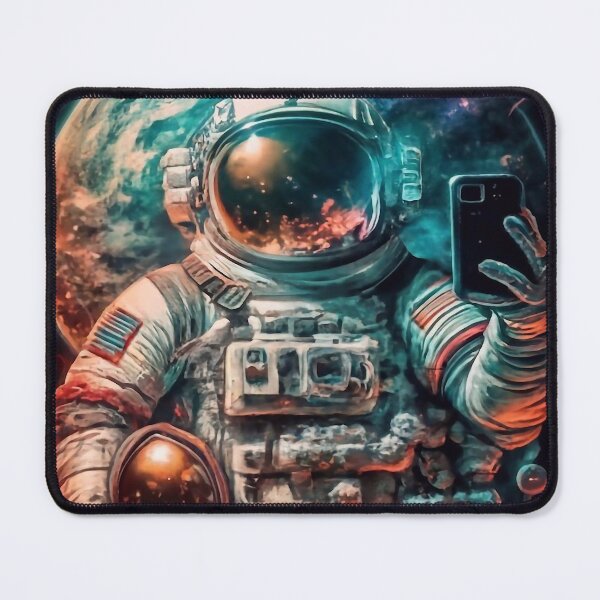 Item preview, Astronaut takes a selfie designed and sold by M-Y-A-R-T-.