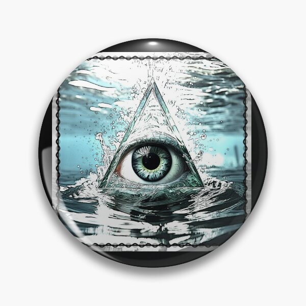 Item preview, eyeball and triangle (20) tileartwork designed and sold by tileartwork.