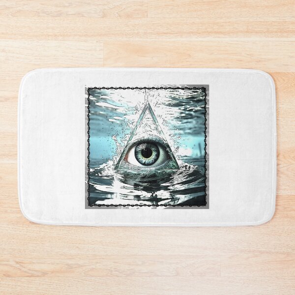 Item preview, eyeball and triangle (20) tileartwork designed and sold by tileartwork.
