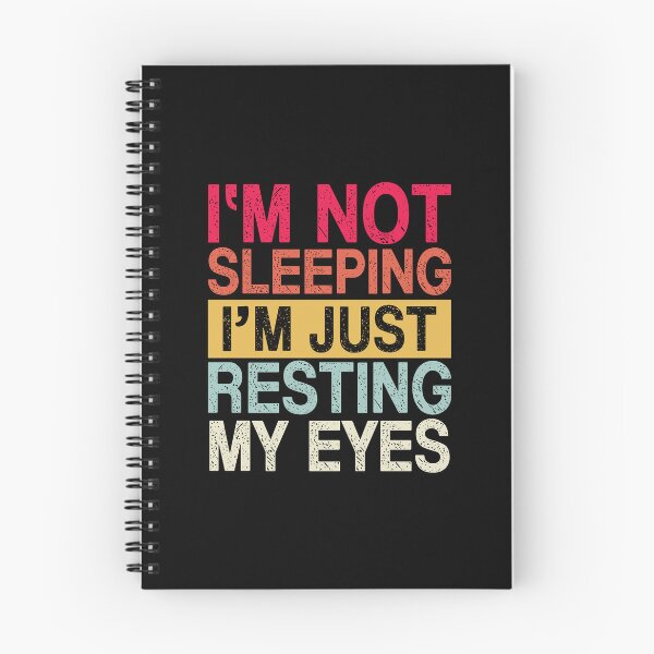 Item preview, I'm Not Sleeping I'm Just Resting My Eyes Dad Joke designed and sold by Merchrise.