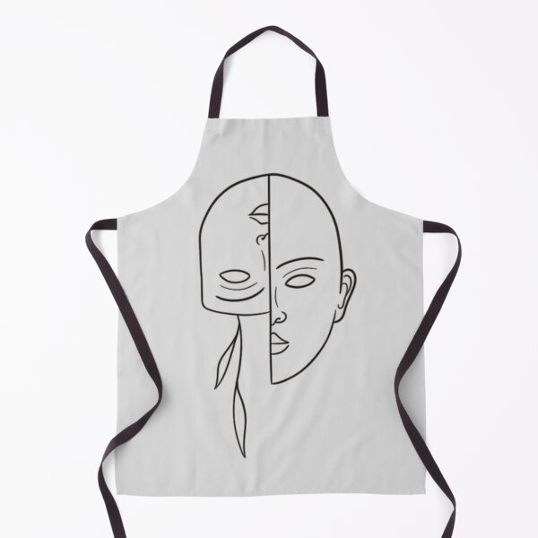 Item preview, Leaves Face Line Art designed and sold by MVZART.