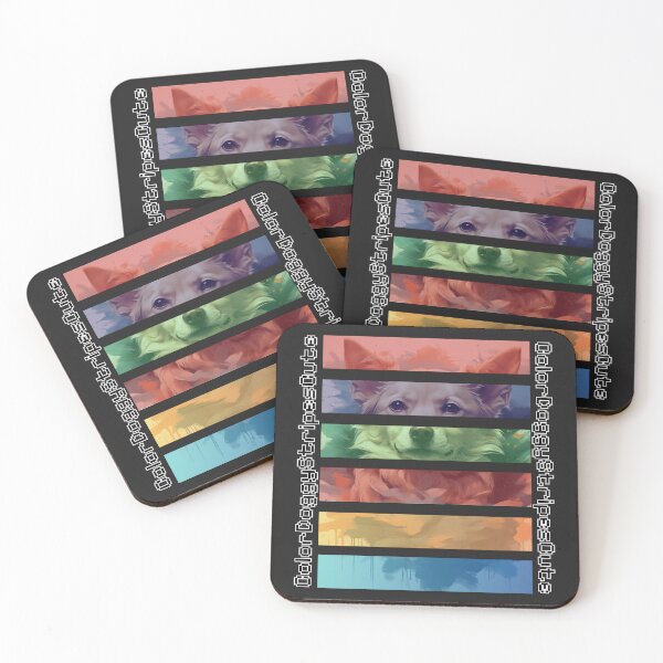 Item preview, Rainbow Dog Stripes designed and sold by dom-sien-sh.