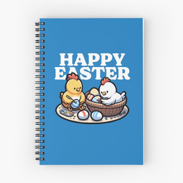 Item preview, Happy Easter – Cute chicks paint Easter eggs designed and sold by Infinitee8hirts.