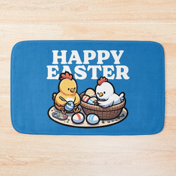 Item preview, Happy Easter – Cute chicks paint Easter eggs designed and sold by Infinitee8hirts.