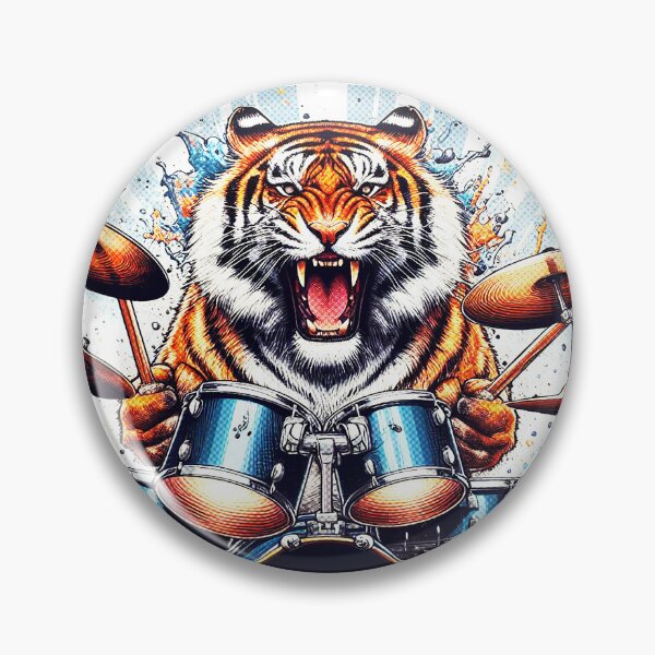 Item preview, Tiger Drums designed and sold by FunnehGacha.