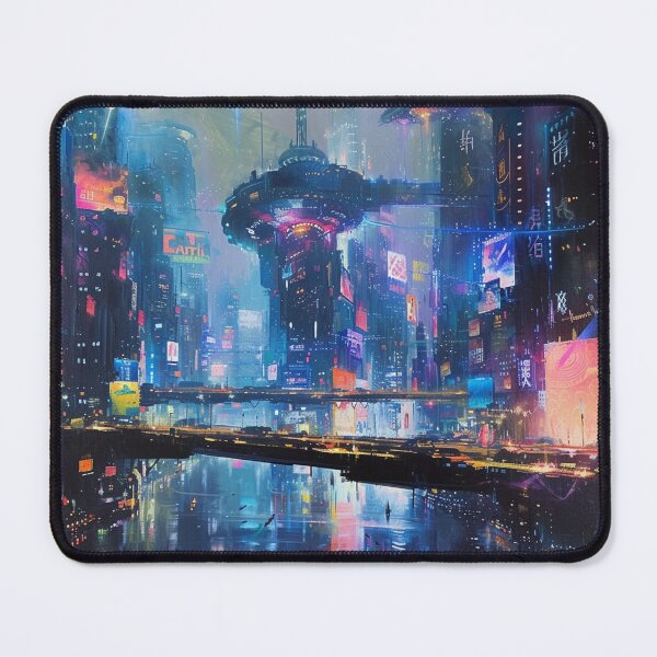 Item preview, Dystopian Cyber City designed and sold by KaraTeProject.