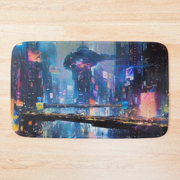 Item preview, Dystopian Cyber City designed and sold by KaraTeProject.