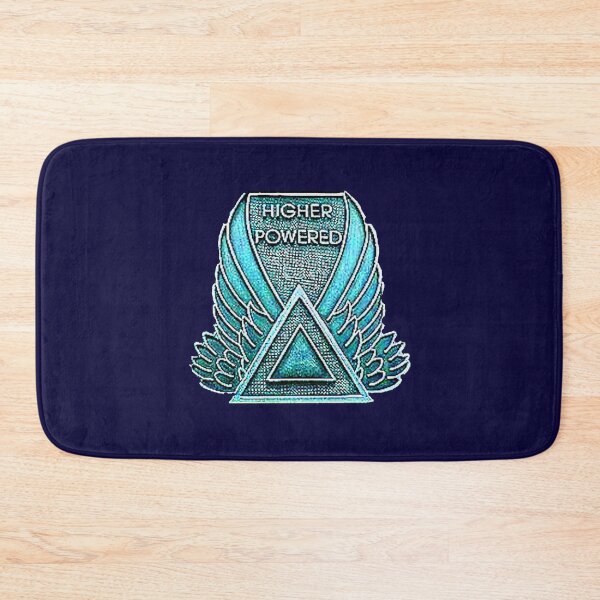 Item preview, Alcoholics Anonymous Support Symbol  HIGHER POWERED  designed and sold by THE AMERICAN TEEVANGELIST.