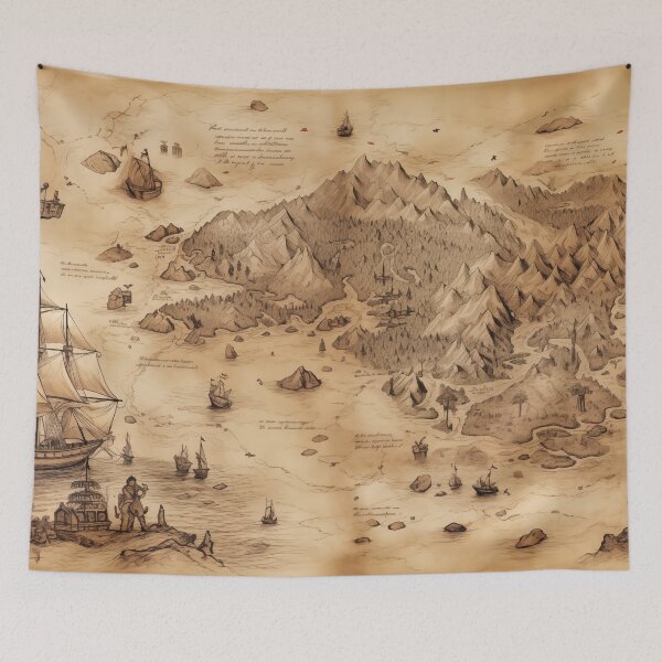 Item preview, Treasure map of wonders designed and sold by Hadsund.