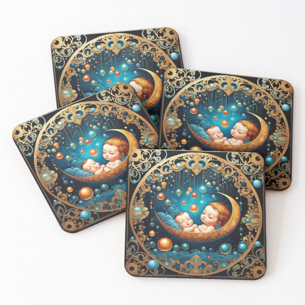 Item preview, Sleeping Bubbles Babies Boys designed and sold by purplesensation.