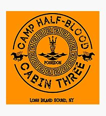 Percy Jackson - Camp Half-Blood - Cabin Three - Poseidon Photographic Print