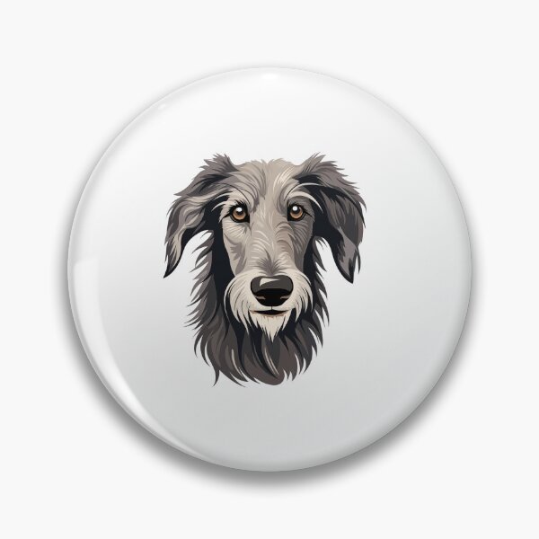 Item preview, Scottish Deerhound full posture designed and sold by Sleek Sketch Studio.