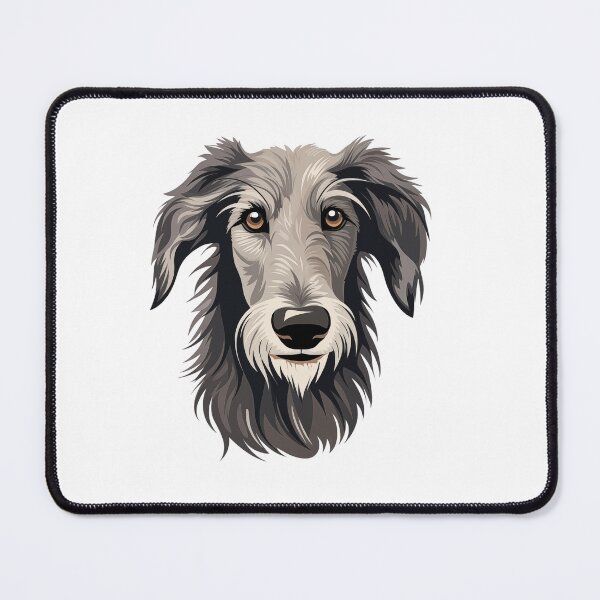 Item preview, Scottish Deerhound full posture designed and sold by Sleek Sketch Studio.
