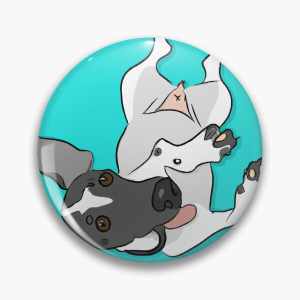 Item preview, TURQUOISE DOG designed and sold by AmazingBackDrop.