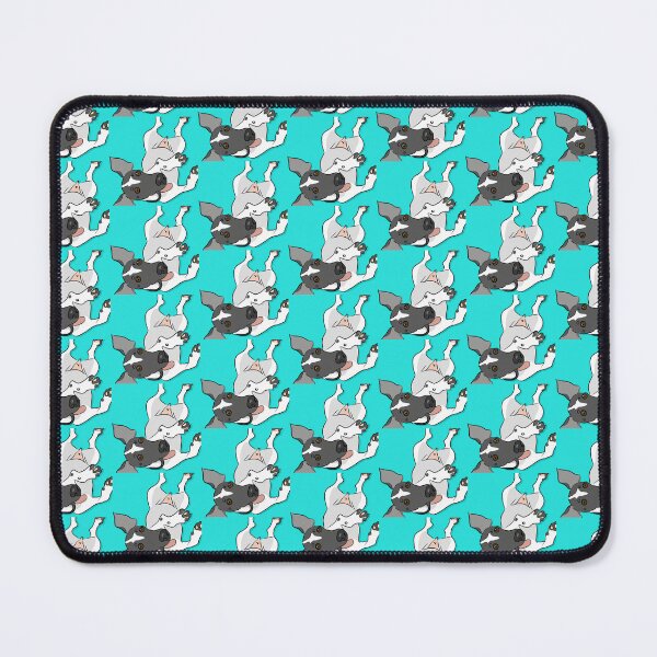Item preview, TURQUOISE DOG designed and sold by AmazingBackDrop.