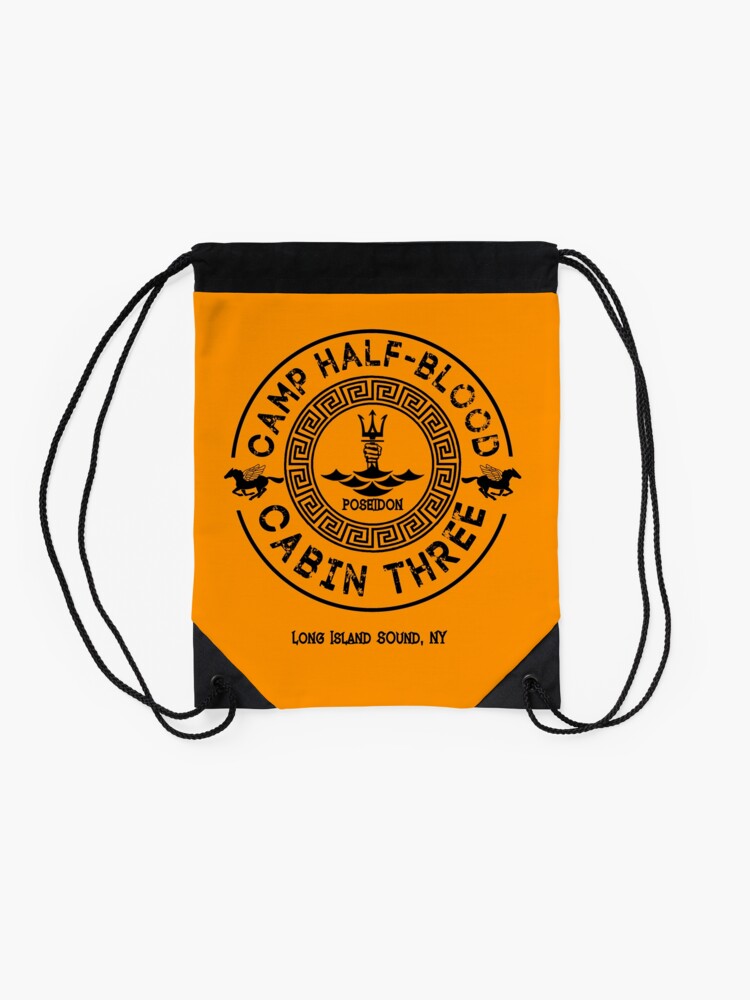 Alternate view of Percy Jackson - Camp Half-Blood - Cabin Three - Poseidon Drawstring Bag