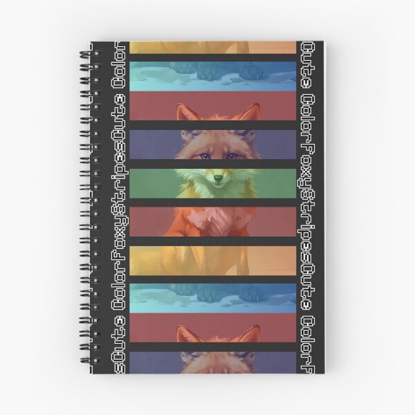 Item preview, Rainbow Fox Stripes designed and sold by dom-sien-sh.