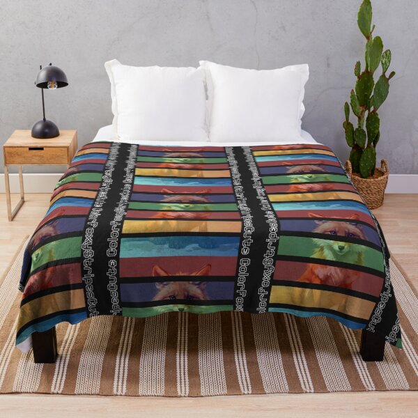 Item preview, Rainbow Fox Stripes designed and sold by dom-sien-sh.