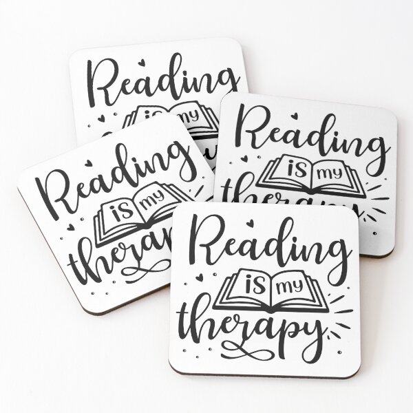 Item preview, Reading Is My Therapy designed and sold by Magico Paco.