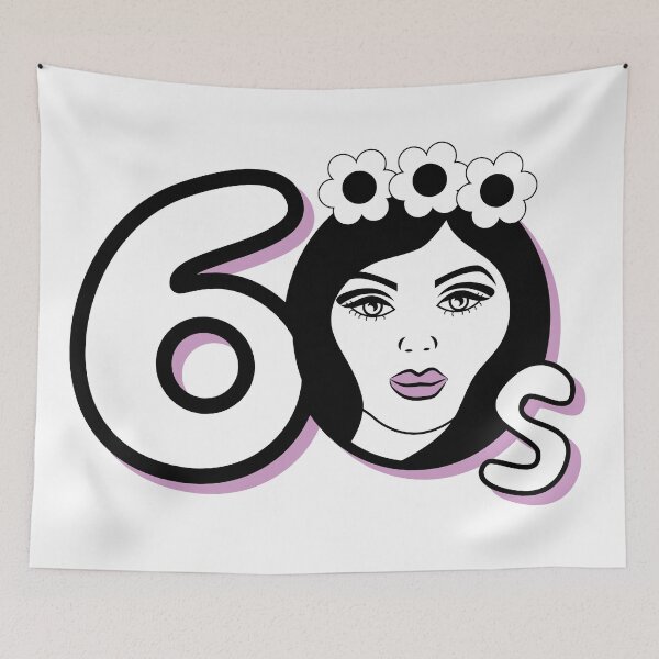 Item preview, Retro 60s Fashion Icon designed and sold by Printable-Cutie.