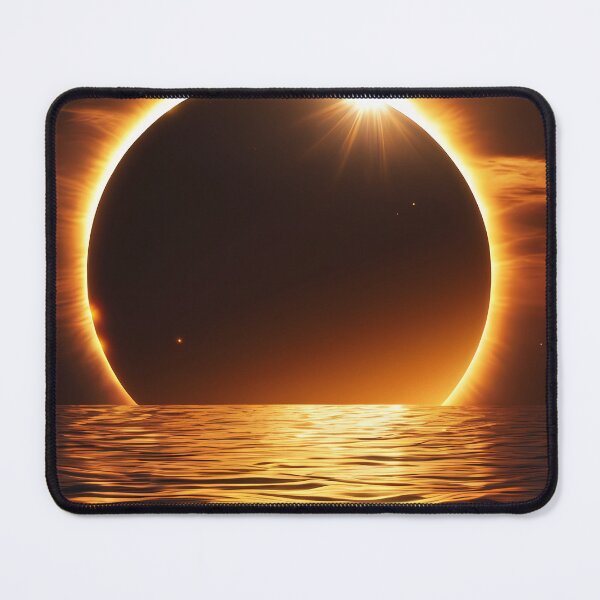 Item preview, Eclipse in Macro: Amplified Celestial Details in Digital Art designed and sold by Artedig.