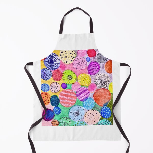 Item preview, Watercolor circles in a square designed and sold by Joyful Joany Creates.