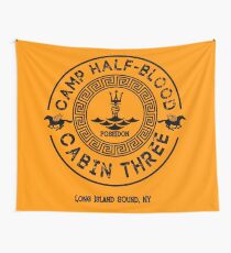 Percy Jackson - Camp Half-Blood - Cabin Three - Poseidon Wall Tapestry