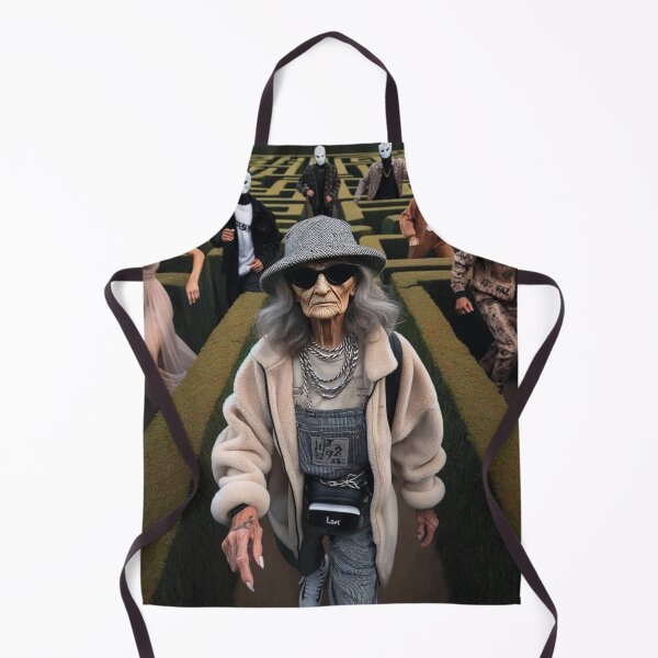Item preview, Fashion Forward - Chic Elder Statement Art designed and sold by PEACHFULLY.