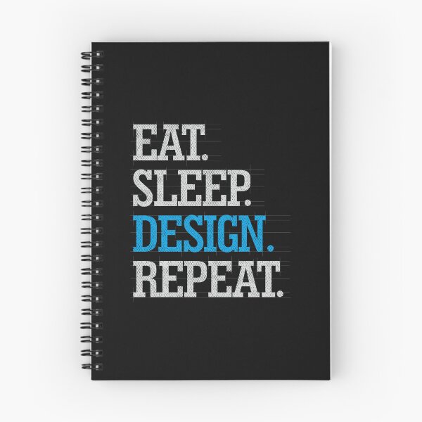 Item preview, Eat Sleep Design Repeat Graphic Designer Gift Funny designed and sold by alenaz.