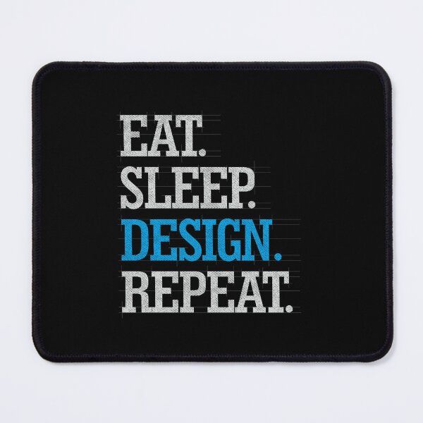Item preview, Eat Sleep Design Repeat Graphic Designer Gift Funny designed and sold by alenaz.