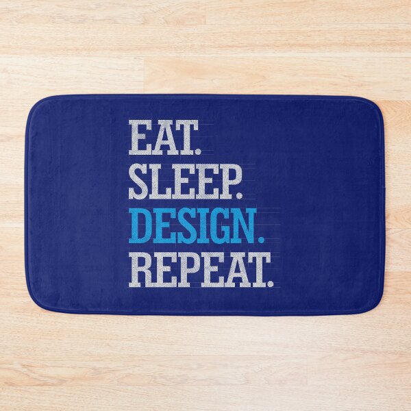 Item preview, Eat Sleep Design Repeat Graphic Designer Gift Funny designed and sold by alenaz.