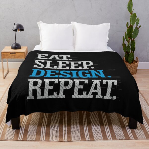 Item preview, Eat Sleep Design Repeat Graphic Designer Gift Funny designed and sold by alenaz.