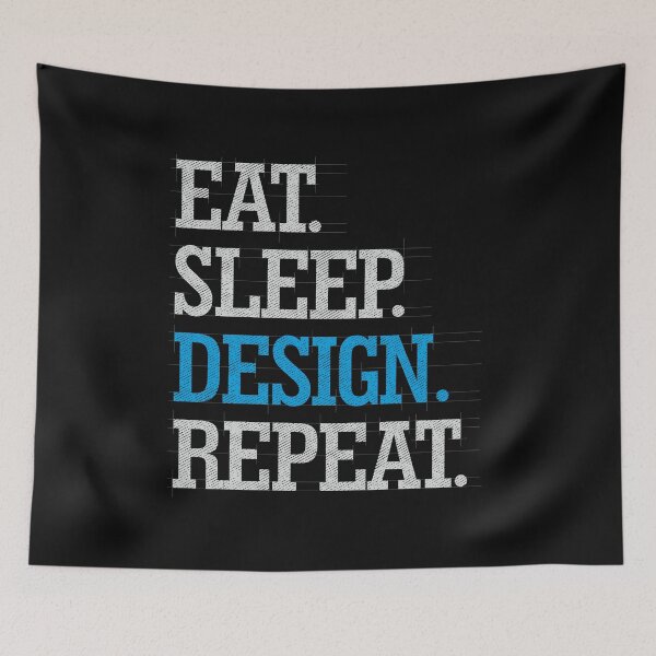 Item preview, Eat Sleep Design Repeat Graphic Designer Gift Funny designed and sold by alenaz.