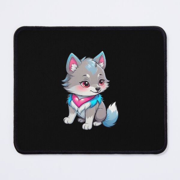 Item preview, #Wolf, Cute baby Wolf, Watercolor Cute baby Wolf, Cute Wolf, colorful Wolf, Beautiful Wolf, wolf drawing designed and sold by deluxelion.