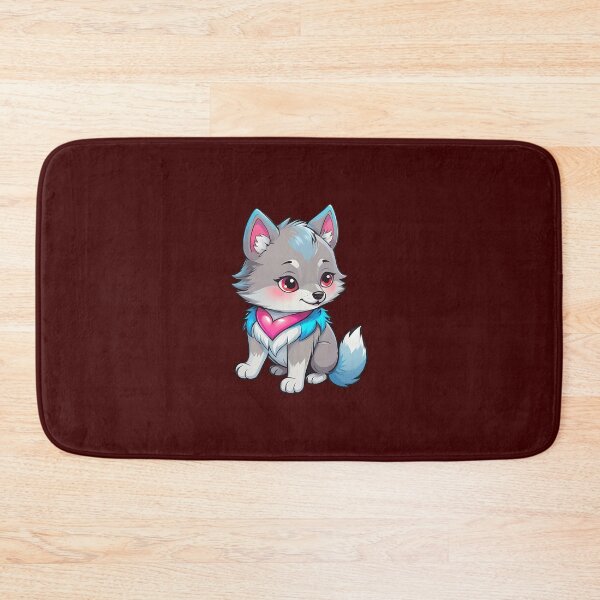 Item preview, #Wolf, Cute baby Wolf, Watercolor Cute baby Wolf, Cute Wolf, colorful Wolf, Beautiful Wolf,  wolf drawing designed and sold by deluxelion.