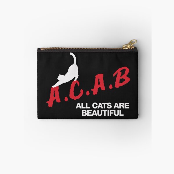 Item preview, A.C.A.B - All Cats Are Beautiful | White designed and sold by psychdilettante.