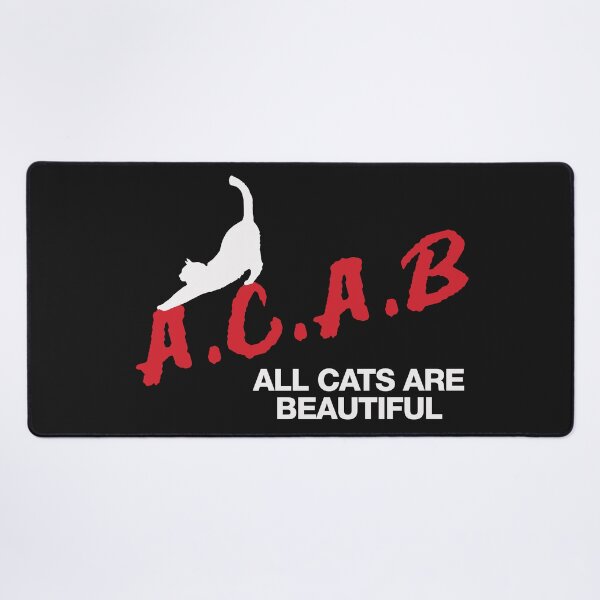 Item preview, A.C.A.B - All Cats Are Beautiful | White designed and sold by psychdilettante.