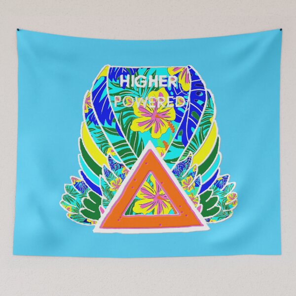 Item preview, Alcoholics Anonymous Support Symbol  HIGHER POWERED  designed and sold by THE AMERICAN TEEVANGELIST.